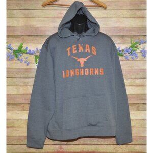 Texas Longhorns Hoodie Men 2XL Gray College Official Apparel Sweatshirt Football